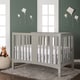 preview thumbnail 1 of 2, Dream on Me Havana White Wood 5-in-1 Convertible Crib - Grey