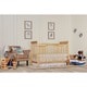 preview thumbnail 1 of 2, Dream on Me Violet 7-in-1 Convertible Life Style Crib - Natural