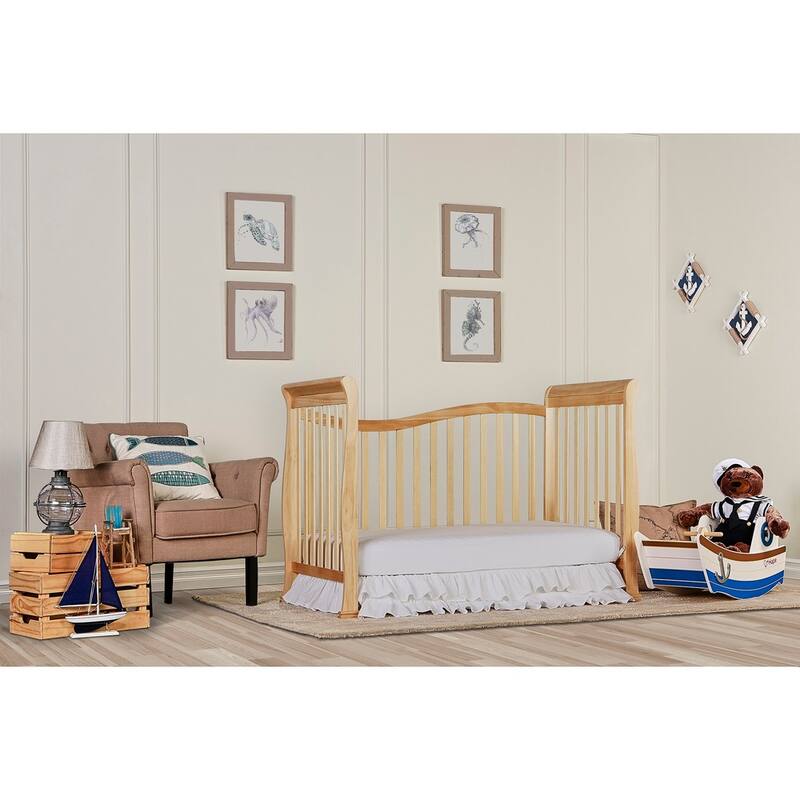 Dream on Me Violet 7-in-1 Convertible Life Style Crib - Natural