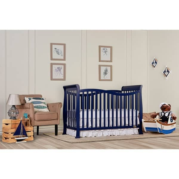 slide 2 of 4, Dream on Me Violet 7-in-1 Convertible Life Style Crib