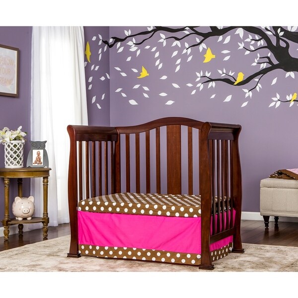 wood mini crib