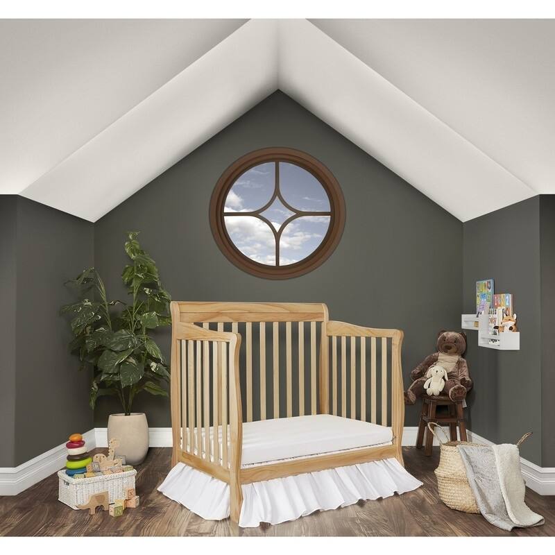Dream On Me Aden Convertible 4-in-1 Mini Crib
