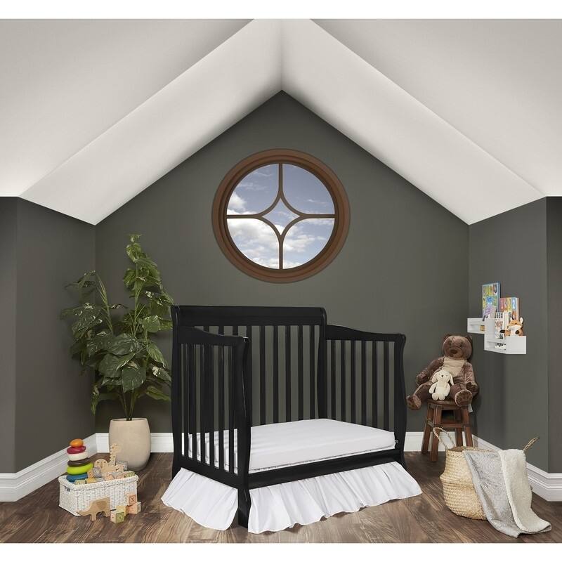 Dream On Me Aden Convertible 4-in-1 Mini Crib