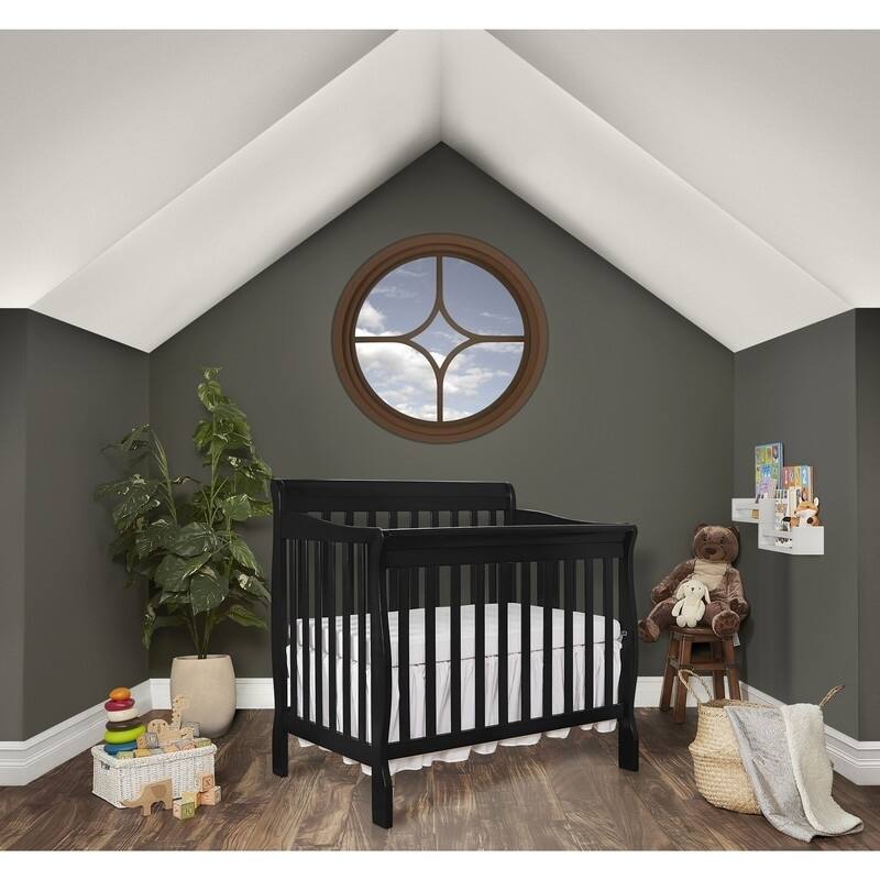 Dream On Me Aden Convertible 4-in-1 Mini Crib