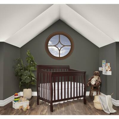 Dream On Me Aden Convertible 4-in-1 Mini Crib