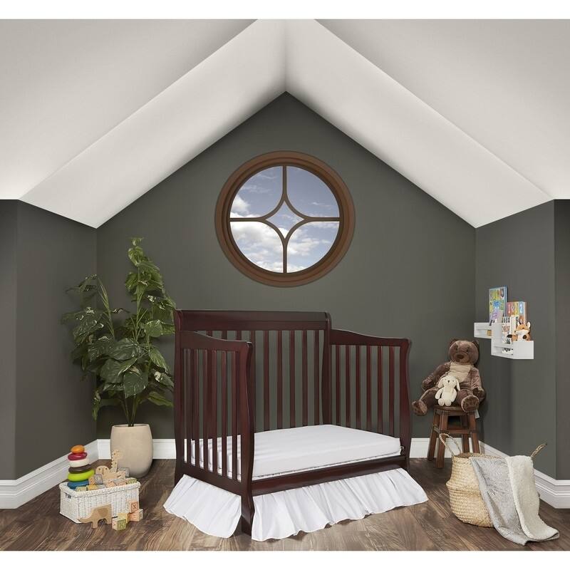 Dream On Me Aden Convertible 4-in-1 Mini Crib