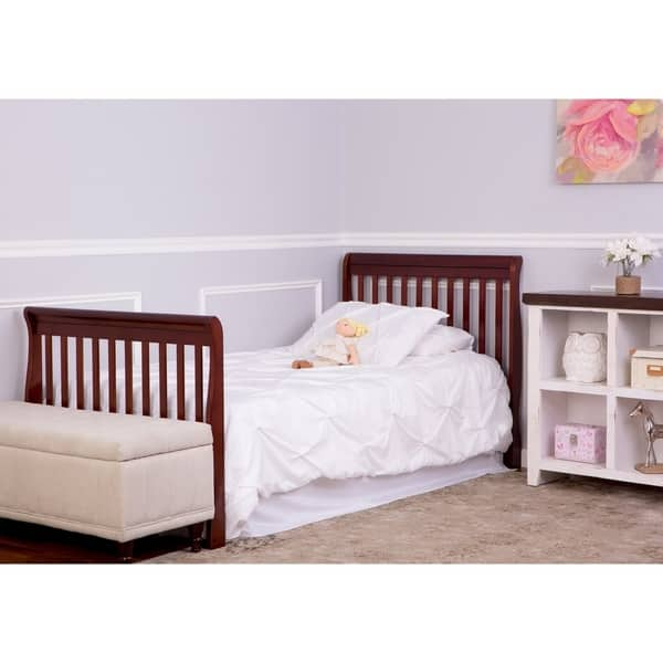 Shop Dream On Me Aden Convertible 4 In 1 Mini Crib Espresso