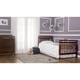 preview thumbnail 4 of 3, Dream on Me 4-in-1 Mini Convertible Crib - Brown