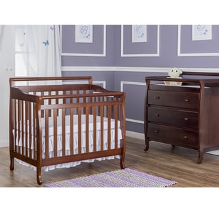 Dream on Me 4-in-1 Mini Convertible Crib - Brown