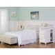 preview thumbnail 6 of 4, Dream On Me 5-in-1 Brody White Convertible Crib with Changer