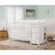 preview thumbnail 1 of 4, Dream On Me 5-in-1 Brody White Convertible Crib with Changer