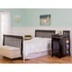 preview thumbnail 4 of 3, Dream On Me 5-in-1 Brody Black Convertible Crib with Changer