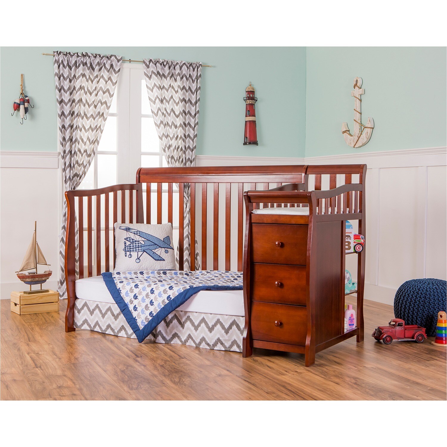 Shop Dream On Me 5 In 1 Brody Espresso Convertible Crib