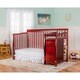 preview thumbnail 3 of 3, Dream On Me 5-in-1 Brody Cherry Convertible Crib with Changer