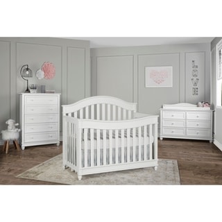 Evolur Hampton 5 in 1 LifeStyle Convertible Crib