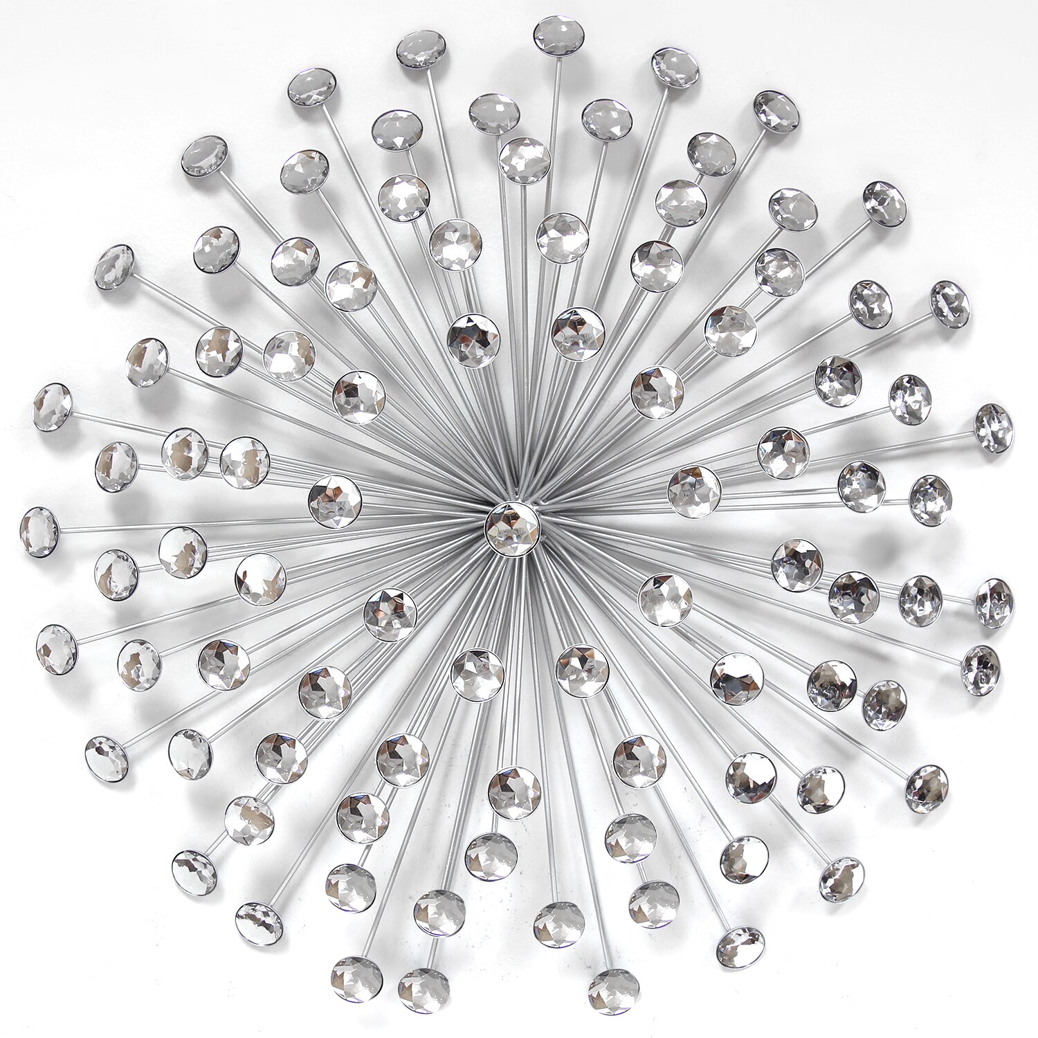Carson Carrington Degerfors Silver 24 Inch Wall Decor Carson Carrington Degerfors Silver 24 Inch Wall Decor