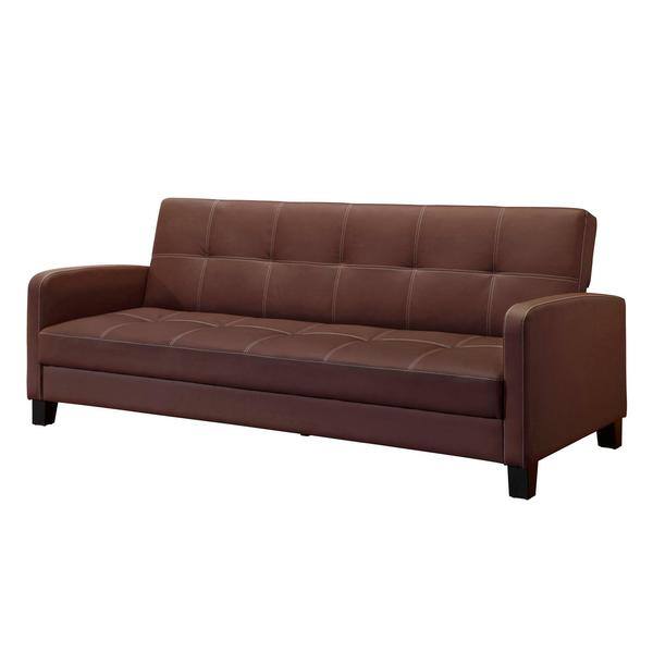 Dhp Delaney Brown Sofa Sleeper Free Shipping Today