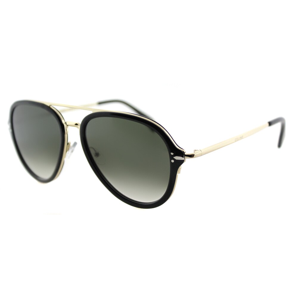 celine black and gold sunglasses