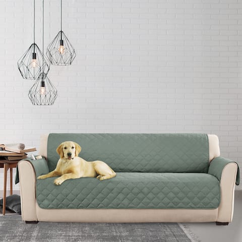 Sure Fit Microfiber Non-Slip Sofa Pet Furniture Protector