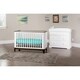 preview thumbnail 6 of 5, Child Craft Studio 4-in-1 Convertible Crib Matte White/Slate