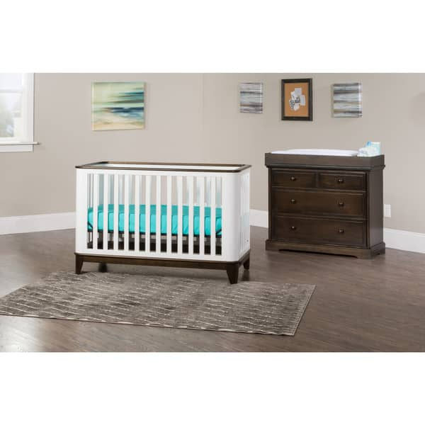 Shop Child Craft Studio 4 In 1 Convertible Crib Matte White Slate