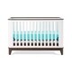 preview thumbnail 2 of 5, Child Craft Studio 4-in-1 Convertible Crib Matte White/Slate