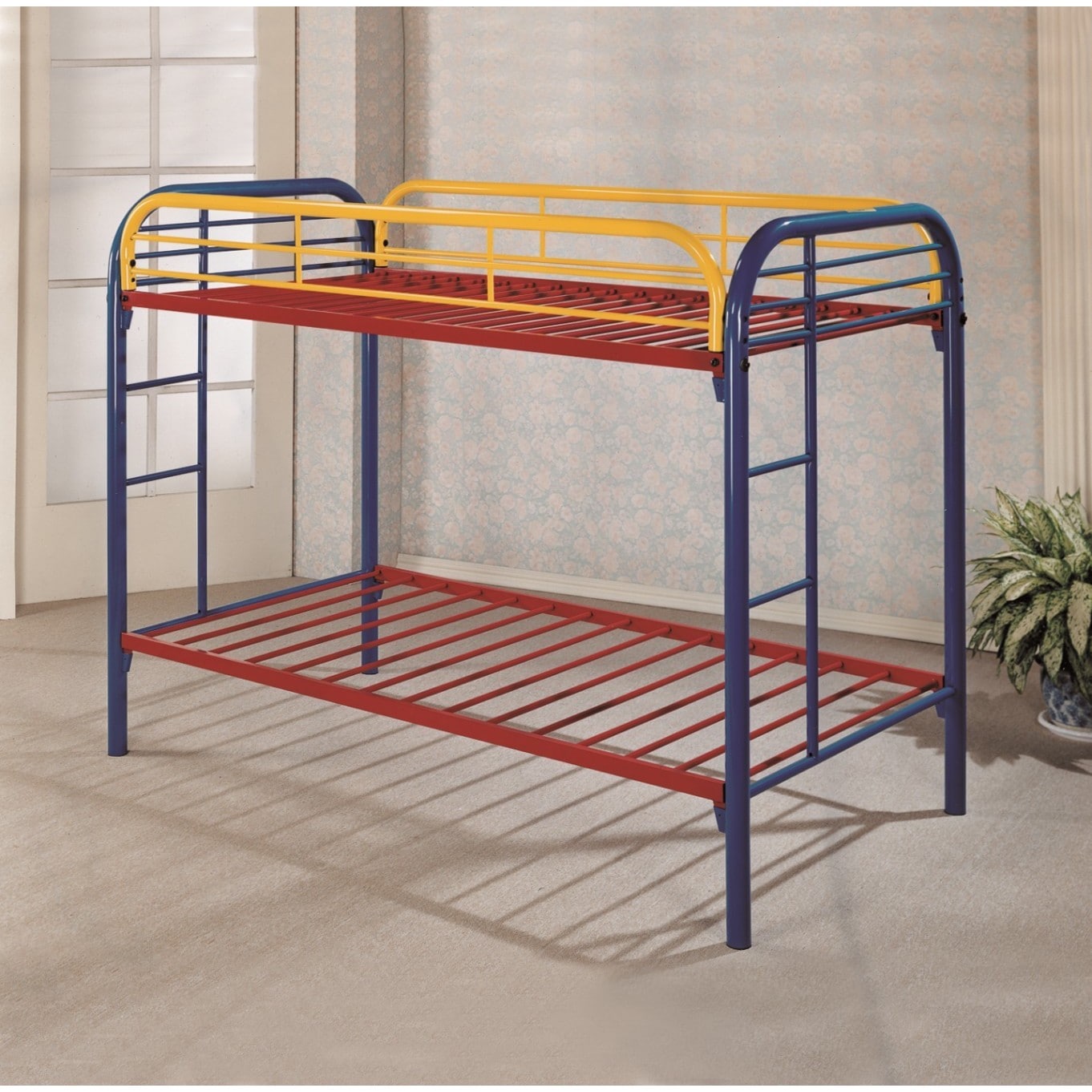 rainbow bunk beds