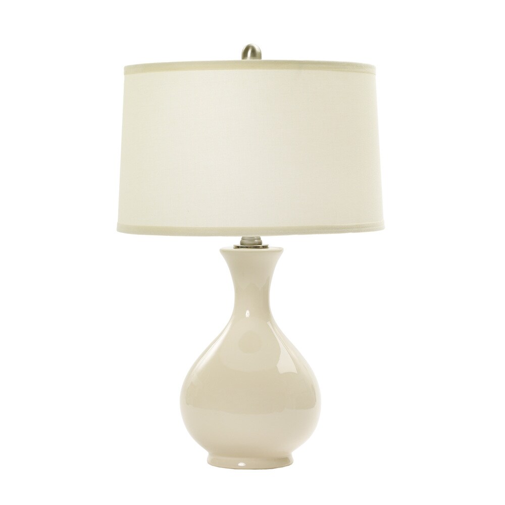 off white ceramic table lamps