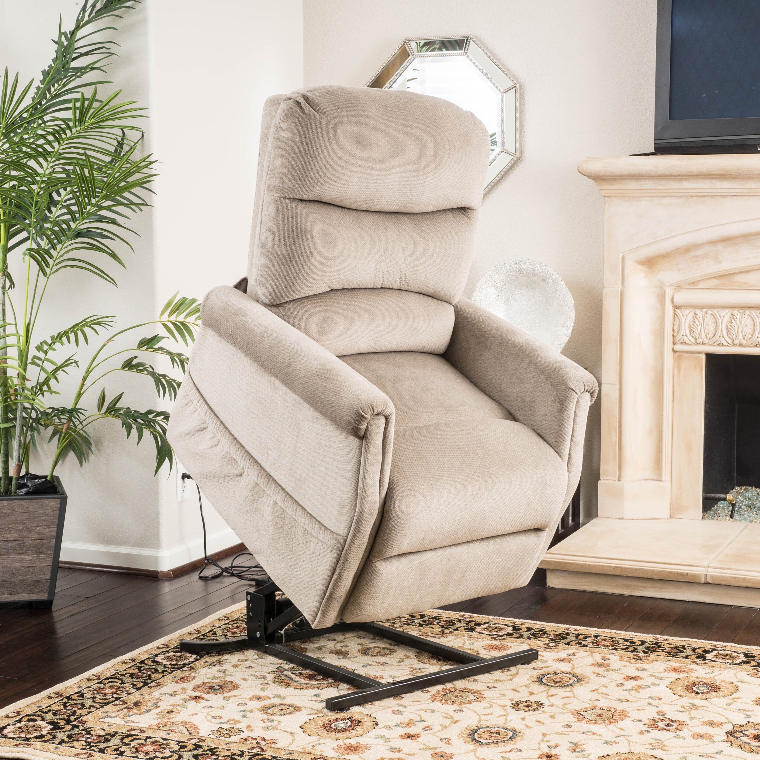 Jayden fabric power online lift chair recliner