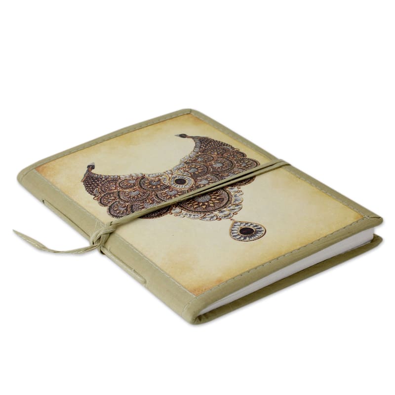 Handmade Paper 'Royal Gems' Journal (India)