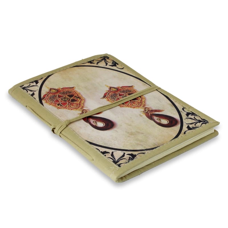 Handmade Paper 'Royal Past' Journal (India)