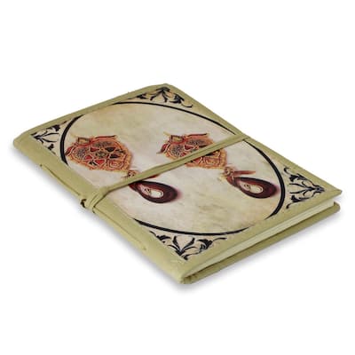 Handmade Paper 'Royal Past' Journal (India)