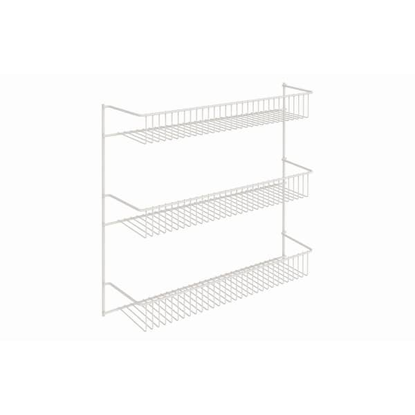 Shop Closetmaid Stainless Steel Multitier Wall Rack Free