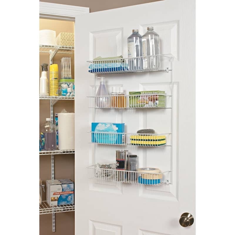 ClosetMaid Stainless Steel Multitier Wall Rack - 4-Tier