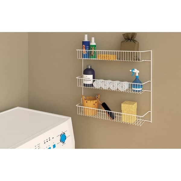 Shop Closetmaid Stainless Steel Multitier Wall Rack Free