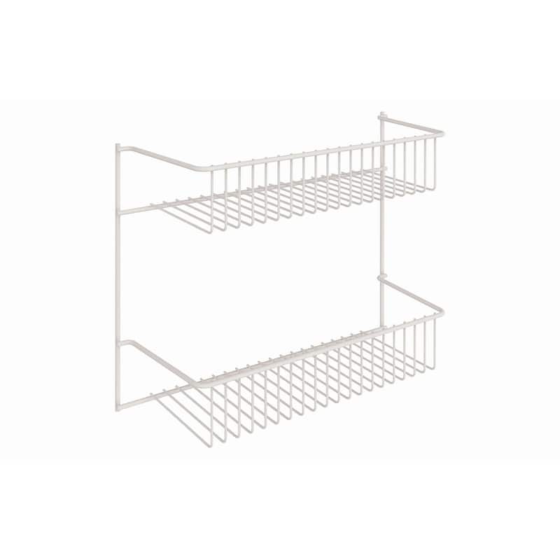 ClosetMaid Stainless Steel Multitier Wall Rack