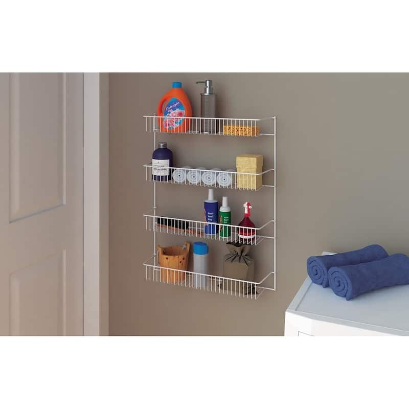 ClosetMaid Stainless Steel Multitier Wall Rack
