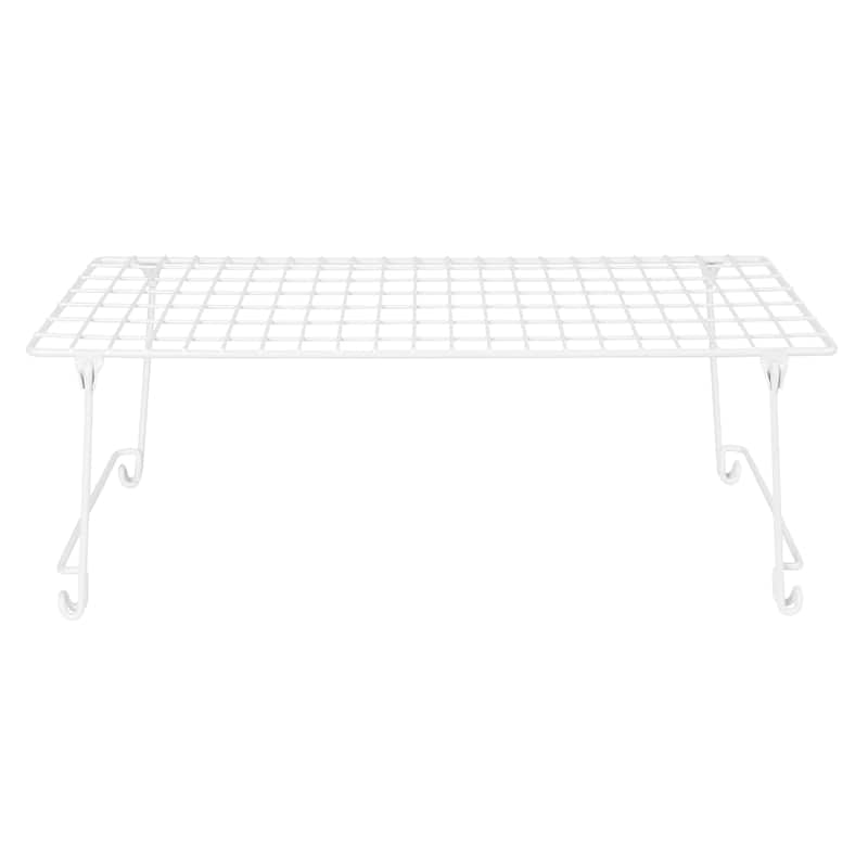 ClosetMaid Stack and Hang White Stainless Steel Shelf