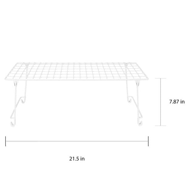 ClosetMaid 3609 2 Tier 14-inch Kitchen Cabinet Organizer White