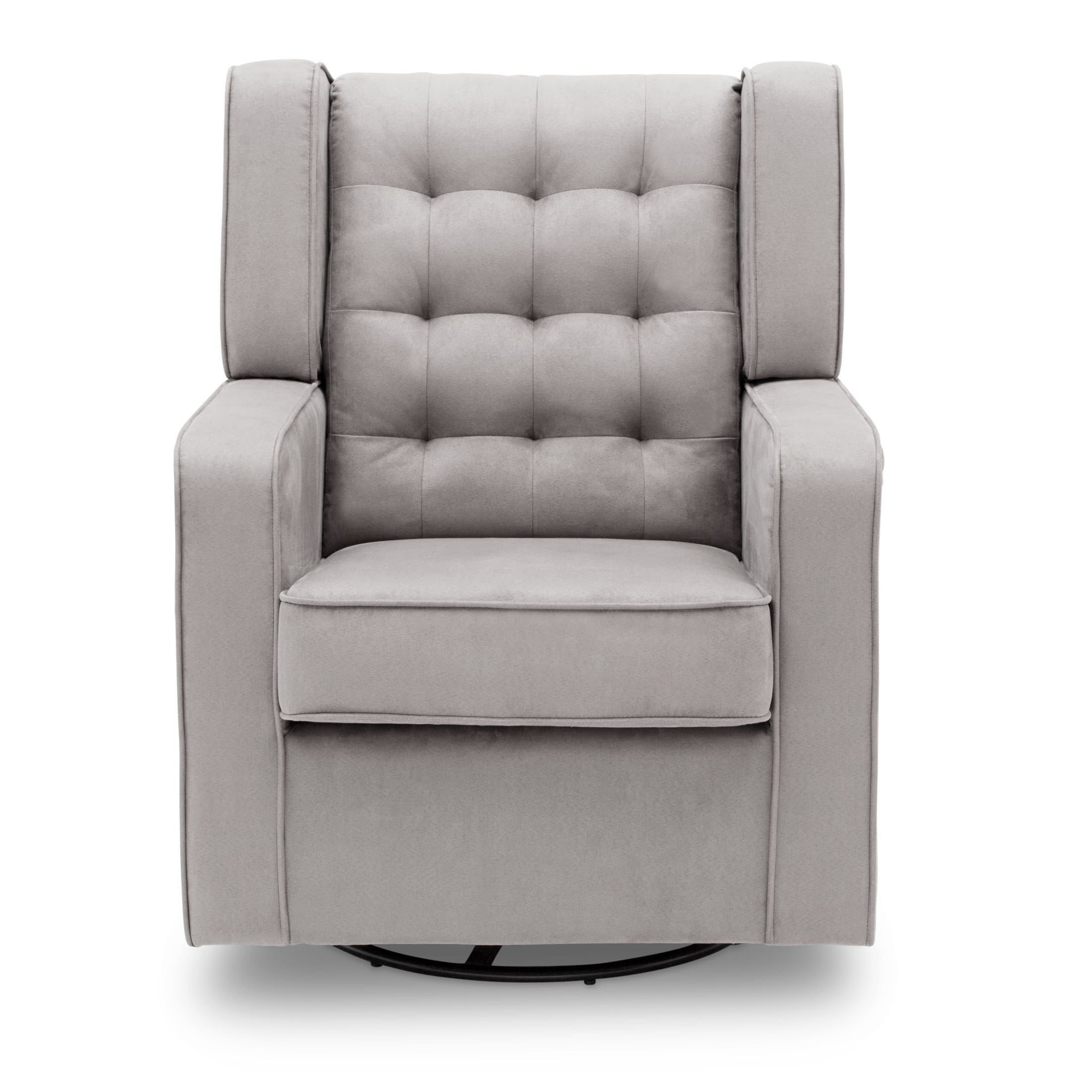 delta children paris upholstered glider