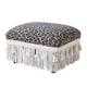 preview thumbnail 29 of 45, Fiona Traditional Decorative Footstool Ottoman by Jennifer Taylor Home
