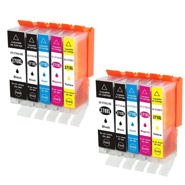 PGI-270 CLI-271 Ink Replacement Cartridge for Canon PIXMA MG5720 MG5721 MG5722 MG6820 MG6821 MG6822 Series Printers