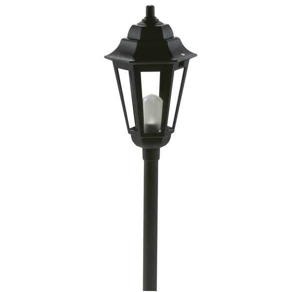 Paradise Gl22768bk 12 Volt Black Savannah Style Path Light Paradise Gl22768bk 12 Volt Black Savannah Style Path Light