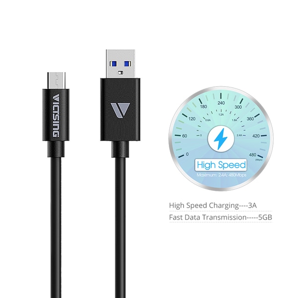 12 inch micro usb cable