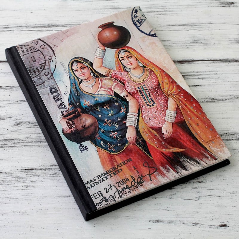 Handmade Paper 'Rajasthani Muses' Journal (India)