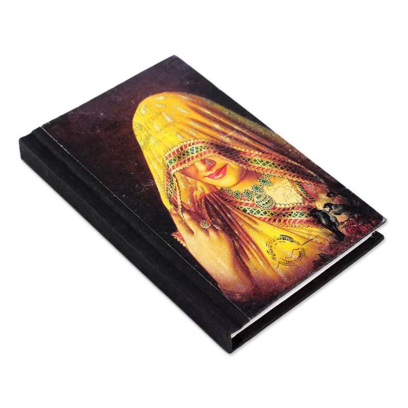 Handmade Paper 'Ghoonghat Muse' Journal (India)
