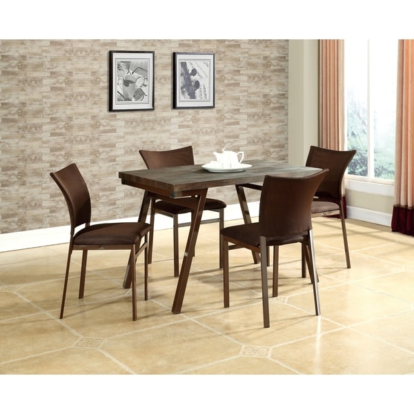 Global Furniture Brown MDF Dining Table - Free Shipping ...