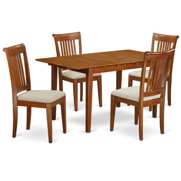 Shop PSPO5 SBR 5  piece  Small Kitchen  Table Set  With Leaf 