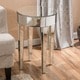 preview thumbnail 6 of 5, Normandie Mirrored Round End Table by Christopher Knight Home