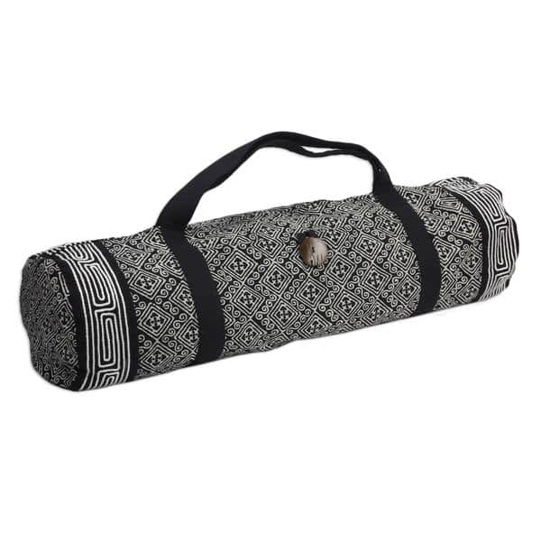 Shop Handcrafted Cotton Night Passion Yoga Mat Bag Thailand